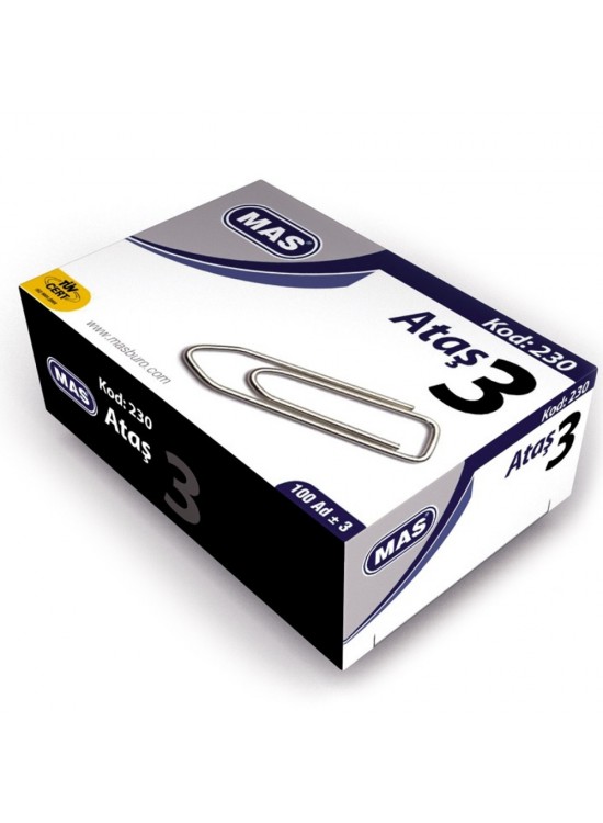 Mas Ataş Nikel kaplı NO:3 100 LÜ 230 (1 Adet) Mas Ataş Nikel kaplı NO:3 100 LÜ 230 (1 Adet)