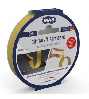 Mas Çift Taraflı Bant 19x25 Mt 2612