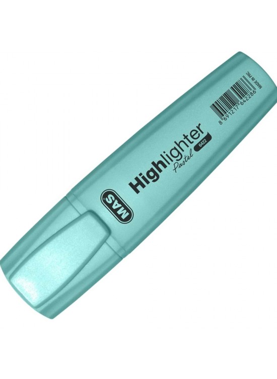 Mas Fosforlu Kalem Pastel Mavi 6422 (1 Adet)