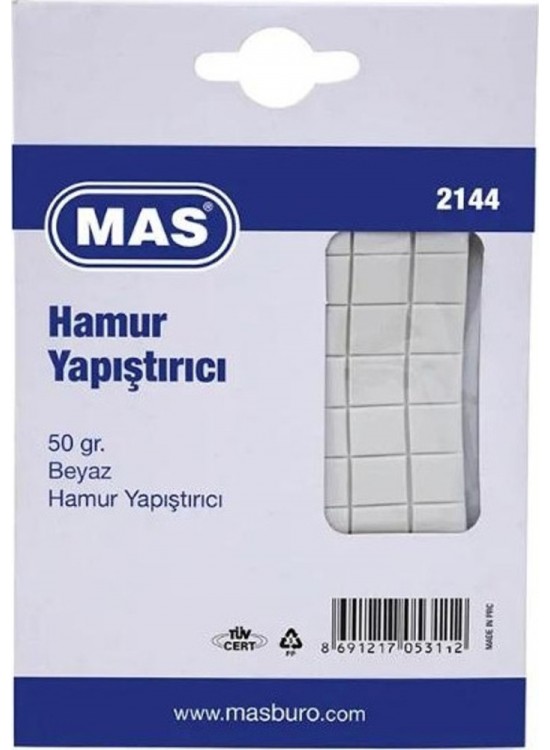 Mas Hamur Yapıştırıcı Tack It 50 GR Beyaz 2144