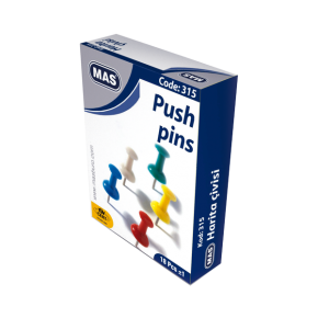 Mas Harita Çivisi Karışık Renkli 315 (1 Adet)