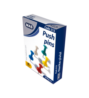 Mas Harita Çivisi Karışık Renkli 315 (1 Adet)