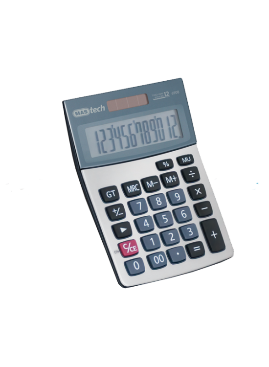 Mas Hesap Makinesi 12 Hane Ofis Tipi Küçük 6908