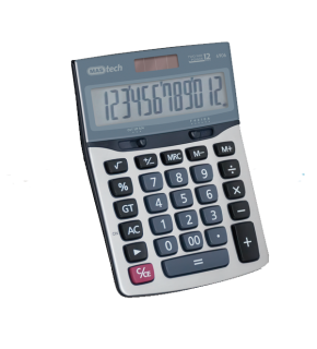 Mas Hesap Makinesi Ofis Tipi Orta 12 Hane 6906