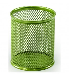 Mas Kalemlik Metal Perforeli Silindir Yeşil 500