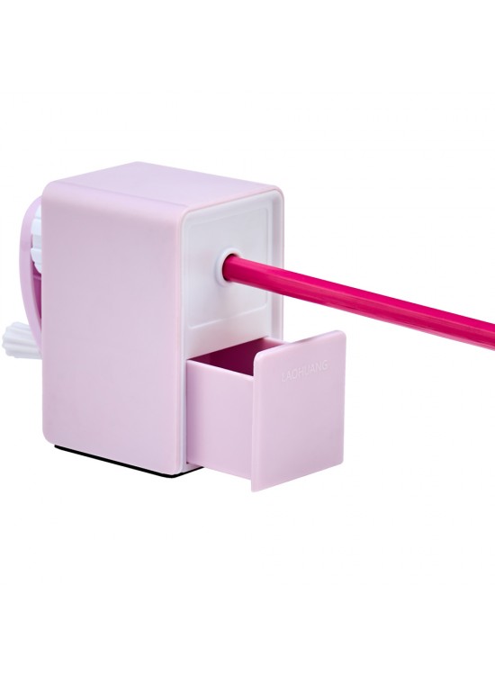 Mas Kalemtraş Kollu Masa Tipi Plastik Küçük Pembe 6734