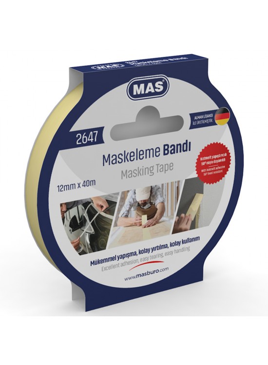 Mas Krepe (Maskeleme) Bantı 12 MM x 40 M 2647