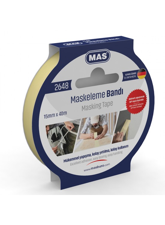 Mas Krepe (Maskeleme) Bantı 15 MM x 40 M 2648