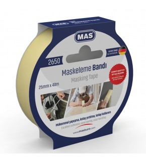 Mas Krepe (Maskeleme) Bantı 25 MM x 40 M 2650