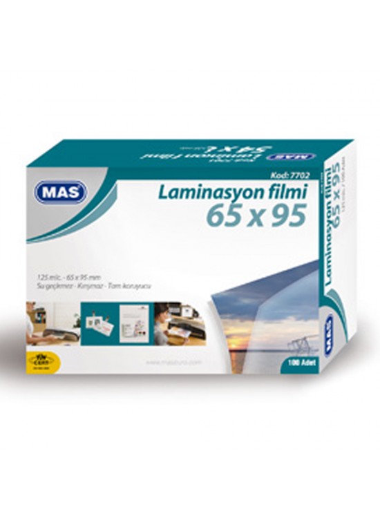 Mas Laminasyon Filmi 125 mic 65x95 7702 (1 Adet)