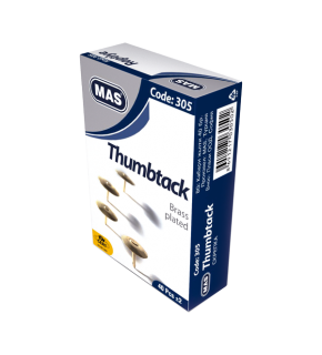 Mas Raptiye Pirinç Kaplama 305 (1 Adet)