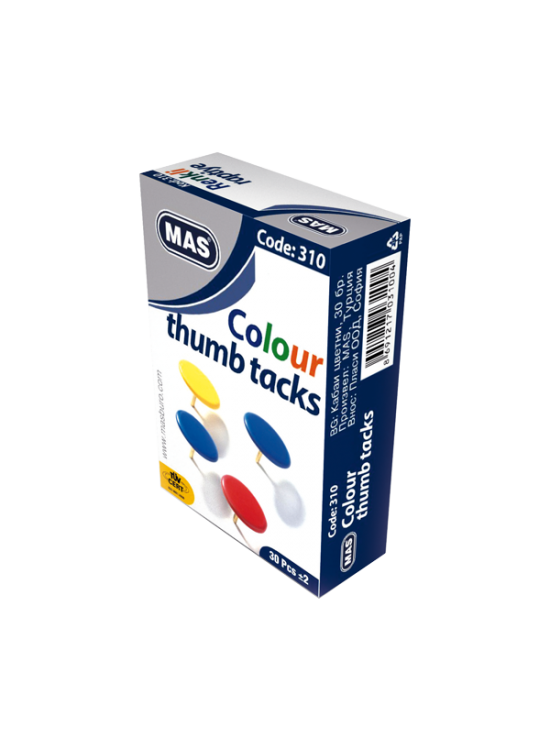 Mas Raptiye PVC Kaplı Renkli 310 (1 Adet) Mas Raptiye PVC Kaplı Renkli 310 (1 Adet)