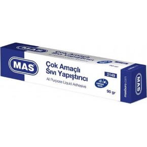 Mas Sıvı Yapıştırıcı Tüpte 90 Gr Solventli İçerir 2149