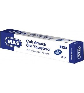 Mas Sıvı Yapıştırıcı Tüpte 90 Gr Solventli İçerir 2149