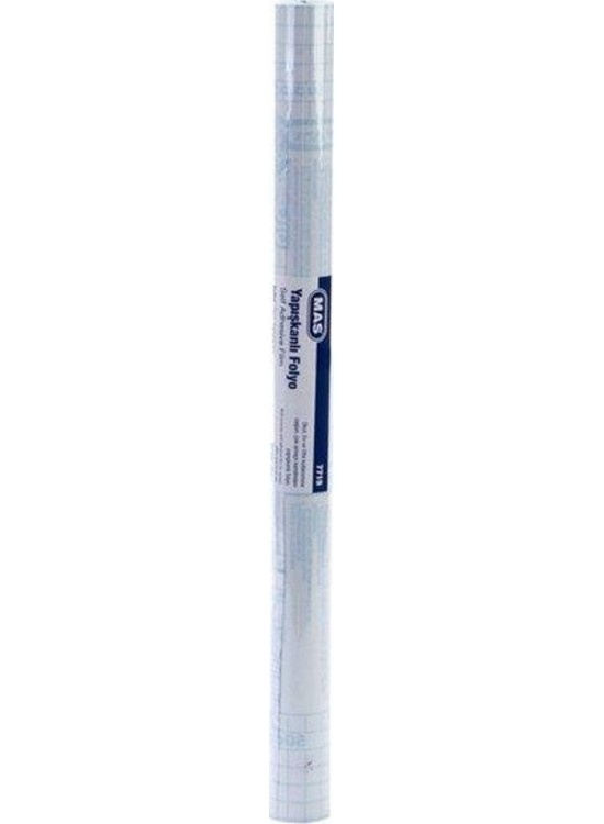 Mas Yapışkanlı Rulo Pvc 80 Mic 45x200 Cm Şeffaf 7719