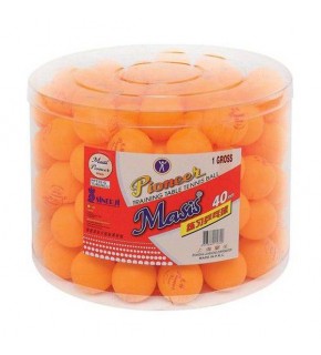 Masis Pin Pon Topu Pioneer 40 MM Renkli PPT03-G (1 Adet)