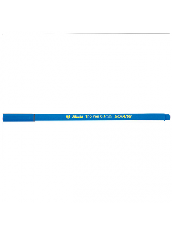 Masis Trio Pen 0.4 mm Mavi S6504-08 (1 Adet)