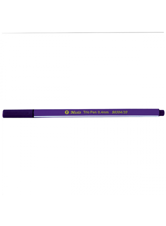 Masis Trio Pen 0.4 mm Mor S6504-10 (1 Adet)