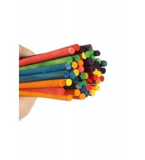 Masis Yuvarlak Çubuk Renkli 15cm 50 Li