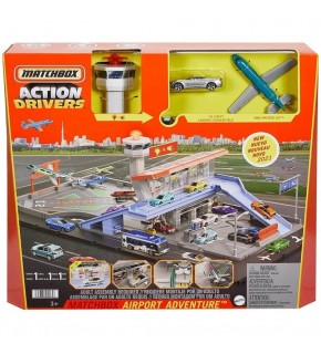 Matchbox Aksiyon Sürücüleri Havaalanı Macerası Oyun Seti