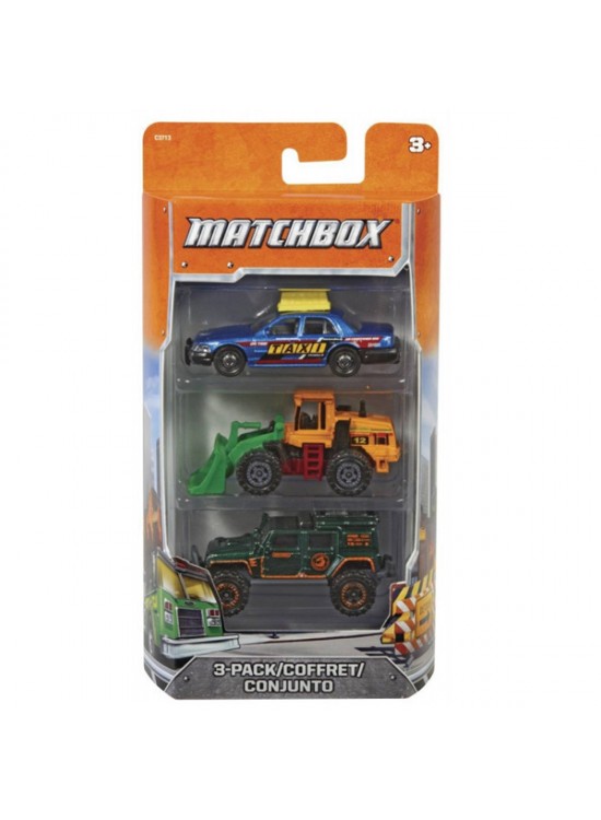 Matchbox Araba Seti 3 Lü C3713