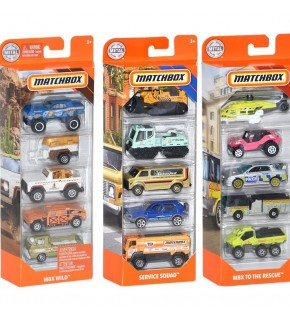 Matchbox Beşli Araba Seti
