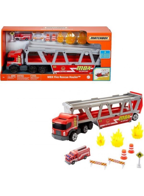 Matchbox Taşıyıcı İtfaiye Aracı Oyun Seti