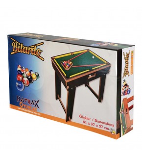 Matrax Ahşap Bilardo Oyunu