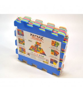 Matrax Eva Puzzle|33x33Cm.x 7 MM.| Geometrik Şekiller