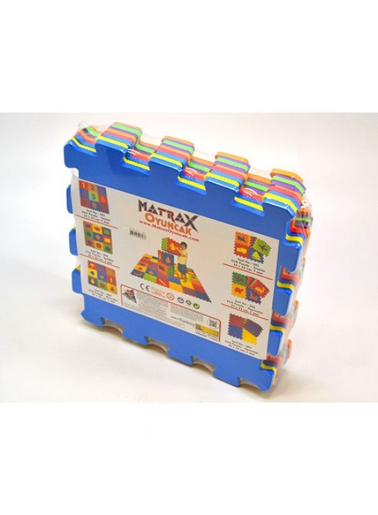 Matrax Eva Puzzle|33x33Cm.x 7 MM.| Geometrik Şekiller