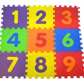 Matrax Eva Puzzle|33x33Cm.x 7 MM.| Rakamlar