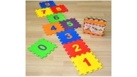 Matrax Eva Puzzle|33x33Cm.x 7 MM.| Rakamlar