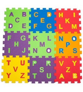 Matrax Eva Puzzle - Harf Seti 33X33X7 MM