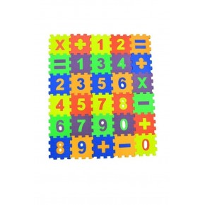 Matrax Oyuncak Eva Puzzle Yer Matı 12x12 7mm Matematik Set