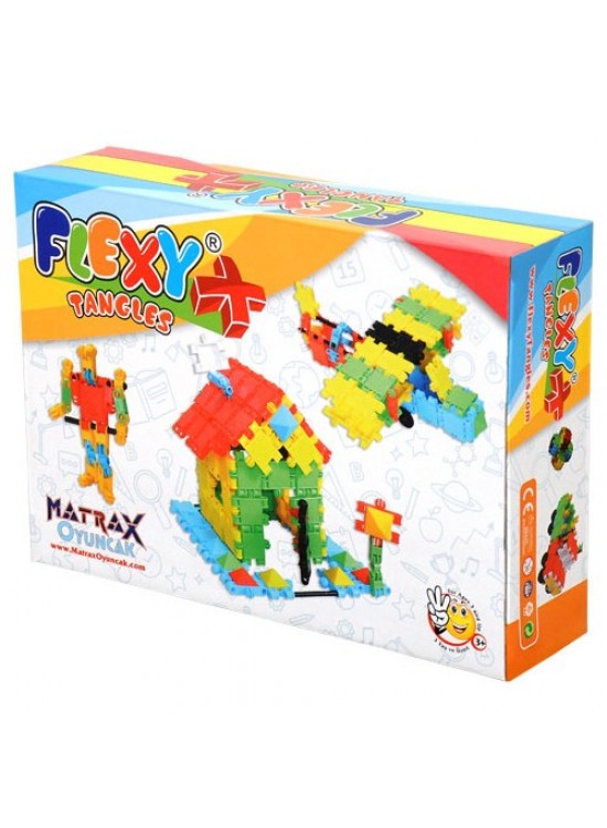 Matrax Oyuncak Flexy Tangles 129 Parça No.106