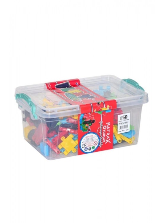 Matrax Oyuncak Flexy Tangles 150 Parça No.122 Matrax Oyuncak Flexy Tangles 150 Parça No.122