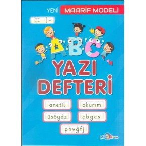Mavi Boncuk Maarif Model Yazı Defteri Büyük Boy