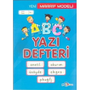 Mavi Boncuk Maarif Model Yazı Defteri Dik Kılavuz
