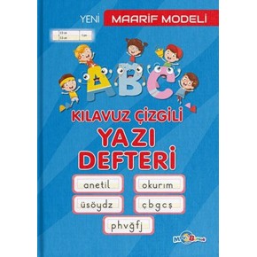 Mavi Boncuk Maarif Model Yazı Defteri Küçük Boy