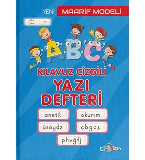 Mavi Boncuk Maarif Model Yazı Defteri Küçük Boy