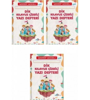 Mavi Boncuk Maarif Modeli Dik Klavuz Çizgili Deftr