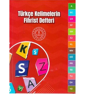 Mavi Boncuk Türkçe Kelime Fihristi KK