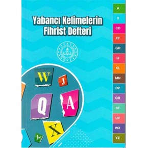 Mavi Boncuk Yabancı Dil Kelime Fihristi KK