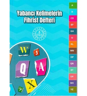 Mavi Boncuk Yabancı Dil Kelime Fihristi KK