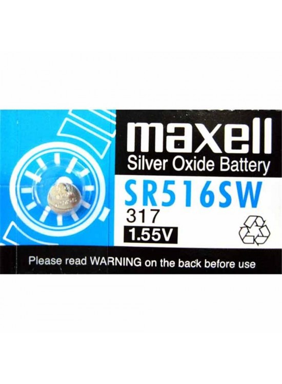 Maxell Sr-516Sw Lityum 10lu Paket Pil Maxell Sr-516Sw Lityum 10lu Paket Pil