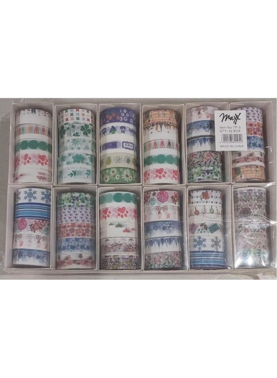 Maxx Desenli Bant 12 Li TP-5