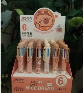 Maxx Tükenmez Kalem 6 Renk 36 Lı Adm-15299