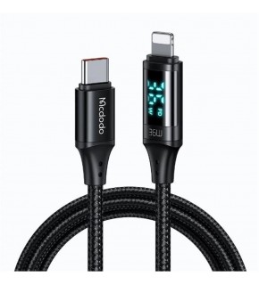 MCDODO CA-1030 36W TYPE-C TO LİGHTNİNG DİJİTAL GÖSTERGELİ DATA-ŞARJ KABLOSU
