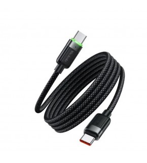 MCDODO CA-2000 60W USB-C TO USB-C MANYETİK SARILABİLİR KABLO - 1.2 M SİYAH