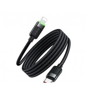 MCDODO CA-2010 36W USB-C TO LIGHTNING MANYETİK SARILABİLİR KABLO - 1.2 M SİYAH